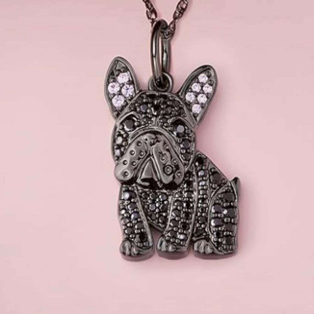 NEW! French Bulldog Keychain Bag 🎒👜 Charm Jewelry Pendant~ 🐾 🐕 🎁